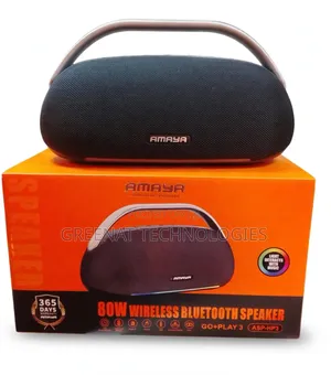 Amaya ASP-HP3 80W Bluetooth Speaker Portable Speaker 12000mAh 13H