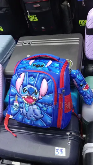 Disney Stitch Themed School Backpack
