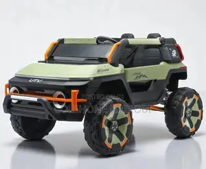 Kids’ 4x4 Green Adventure UTV Ride-on – Orange Edition