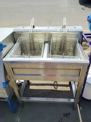 Commercial Stainless Steel Heavy Duty Deep Fryer Capacity 34litres