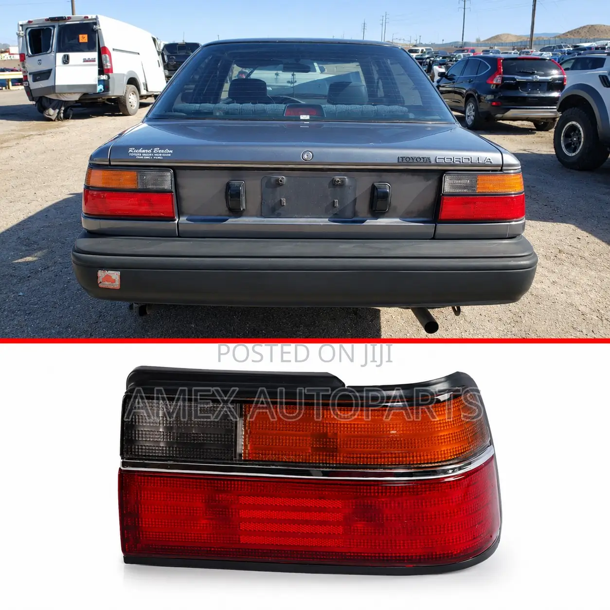 Tail Lamp Toyota Corolla Ee90 1988 - 1991