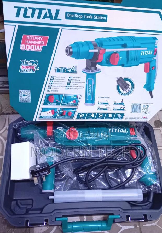 Total Rotary Hammer 800w Heavy Duty Drill