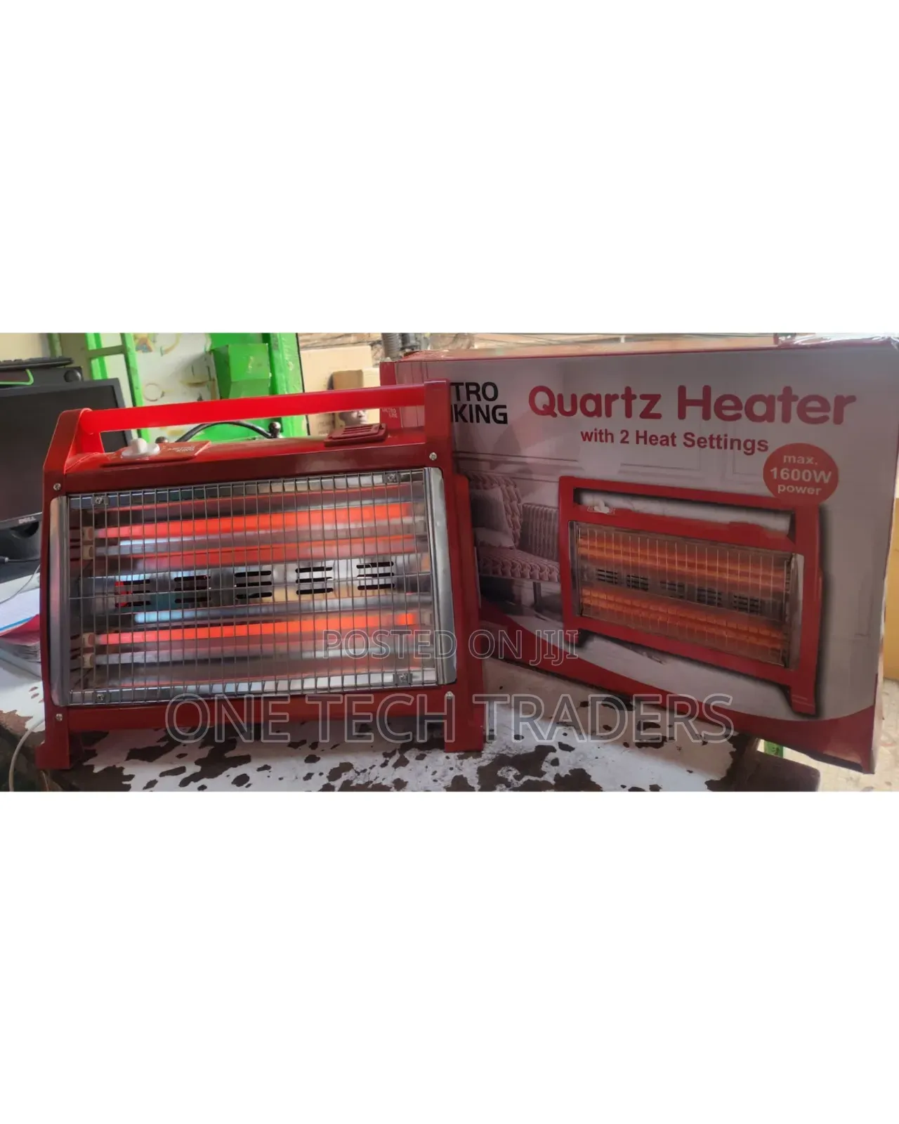 HALOGEN Quartz Heater -Metro King
