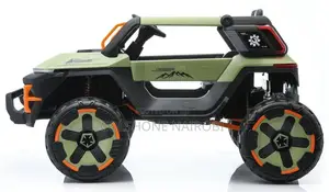 Kids’ 4x4 Green Adventure UTV Ride-on – Orange Edition