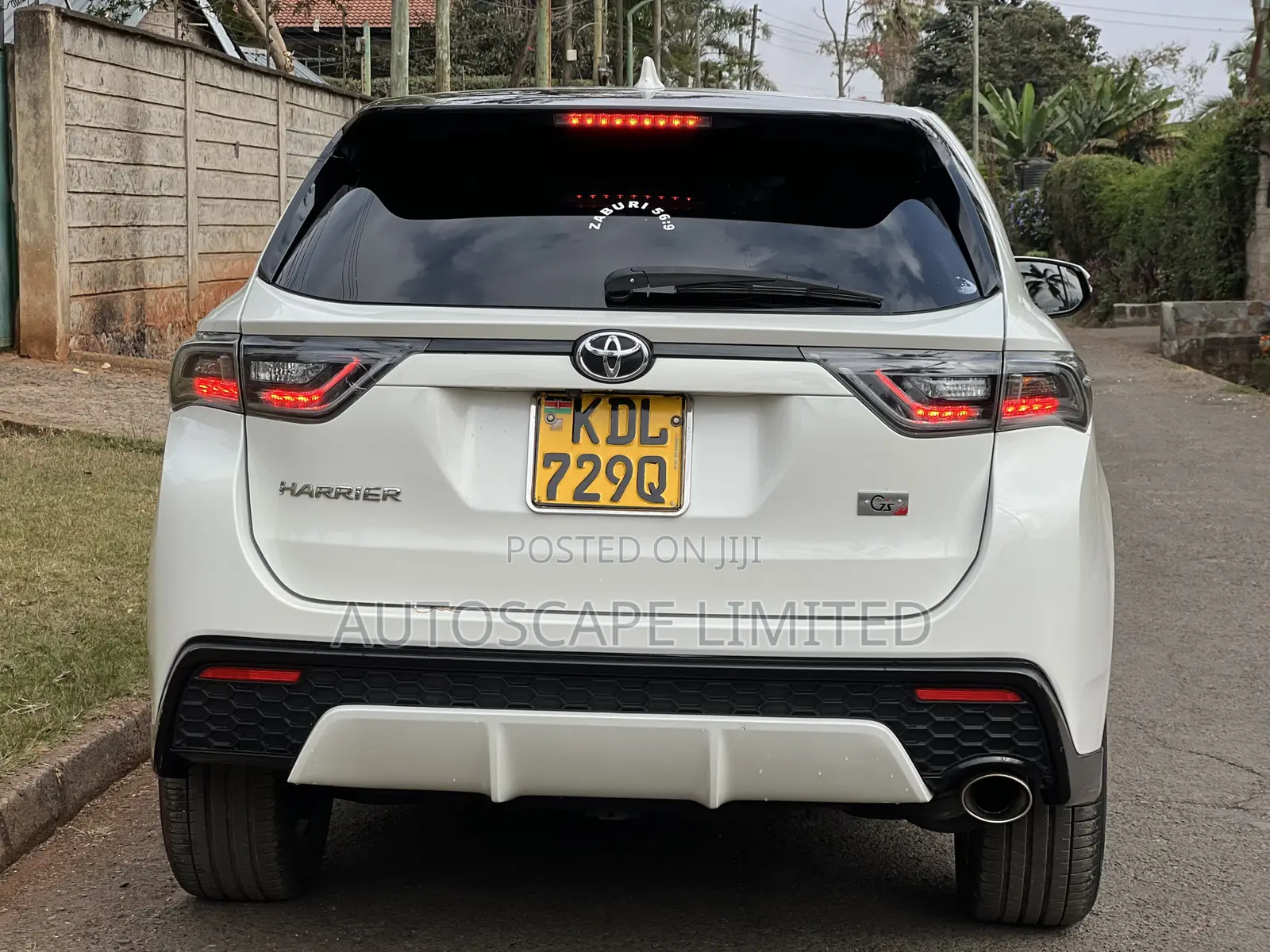 Toyota Harrier 2017 White