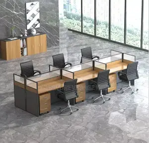 Office Furniture; 6- Way Modular Workstation.