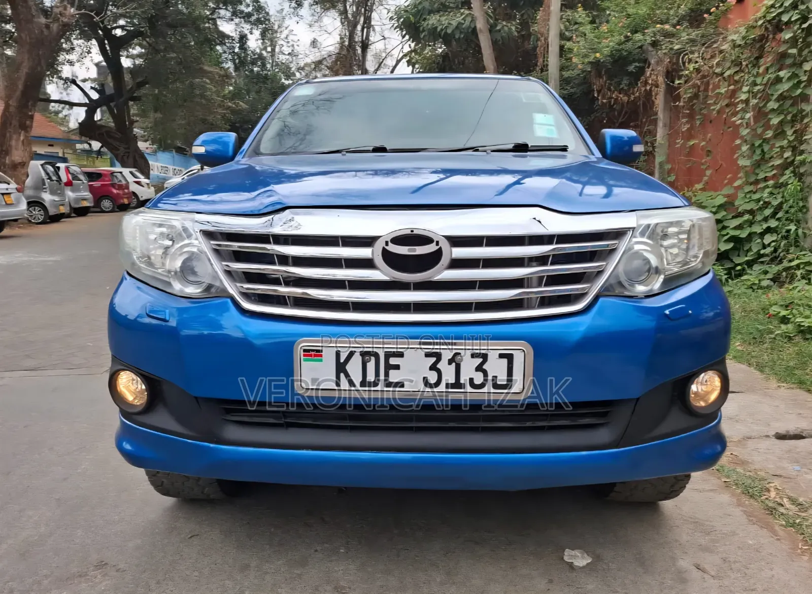 Toyota Fortuner 2012 Blue