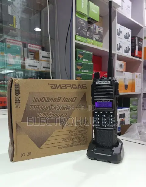 8W UV-82 Dual Band Radio With High Capacity Extended Battery