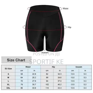 Women’s High-Waist Padded Cycling Shorts