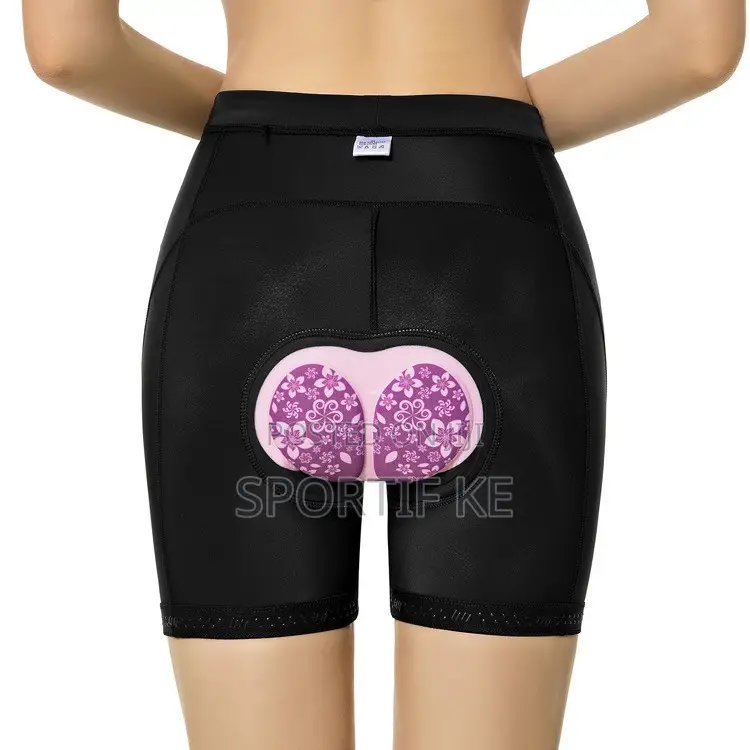 Women’s High-Waist Padded Cycling Shorts