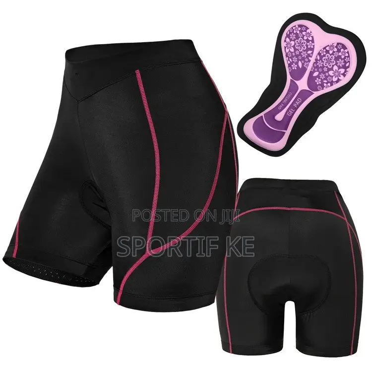 Women’s High-Waist Padded Cycling Shorts
