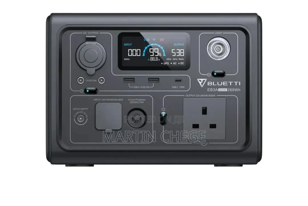 600W (268Wh) Bluetti Powerbank EB3A Portable Power Station
