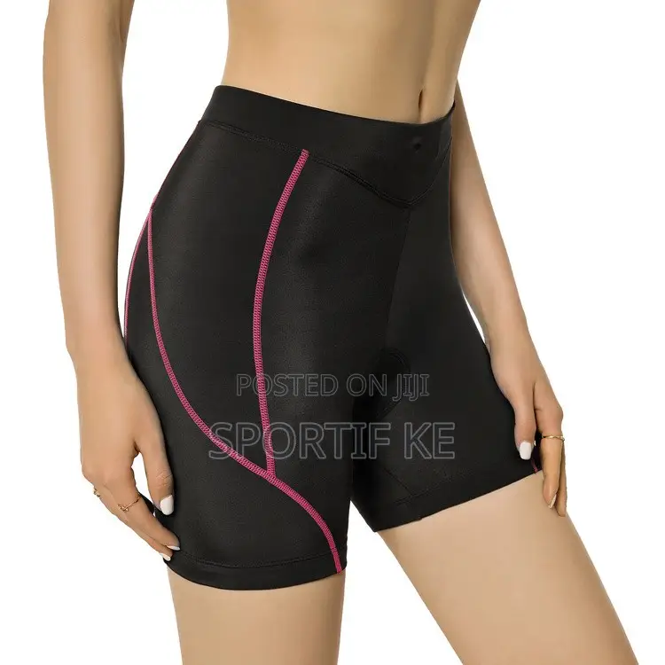 Women’s High-Waist Padded Cycling Shorts