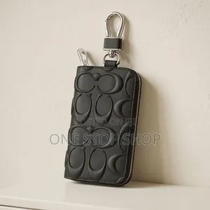 Men Key Trouser Han Key Pouch With Coach C Monogram