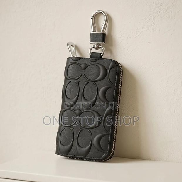 Men Key Trouser Han Key Pouch With Coach C Monogram