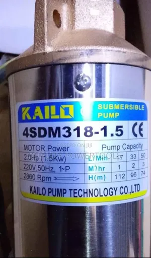 2 HP Kailo Water Pump