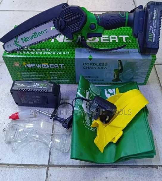 Newbeat 21V 6-Inch Cordless Mini Chainsaw - main view