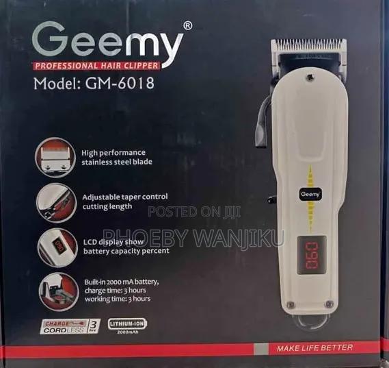 Professional Geemy Cordless Hair Clipper