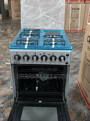 Affordable Olelon Free Standing 3 Gas Burner + 1 Electric Cooker