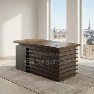 Office Desk; Style Golden Modern 1400mm Executive Home Office Desks