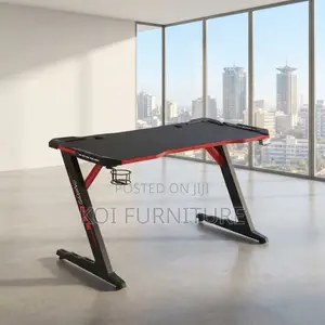 Office Desk; Ergonomical Classic Home Office Black Laptop Desks