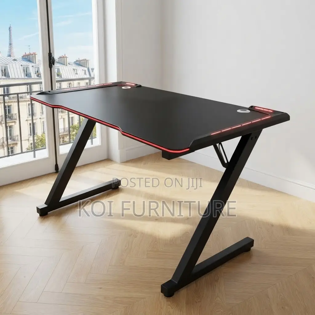 Office Desk; Ergonomical Classic Home Office Black Laptop Desks