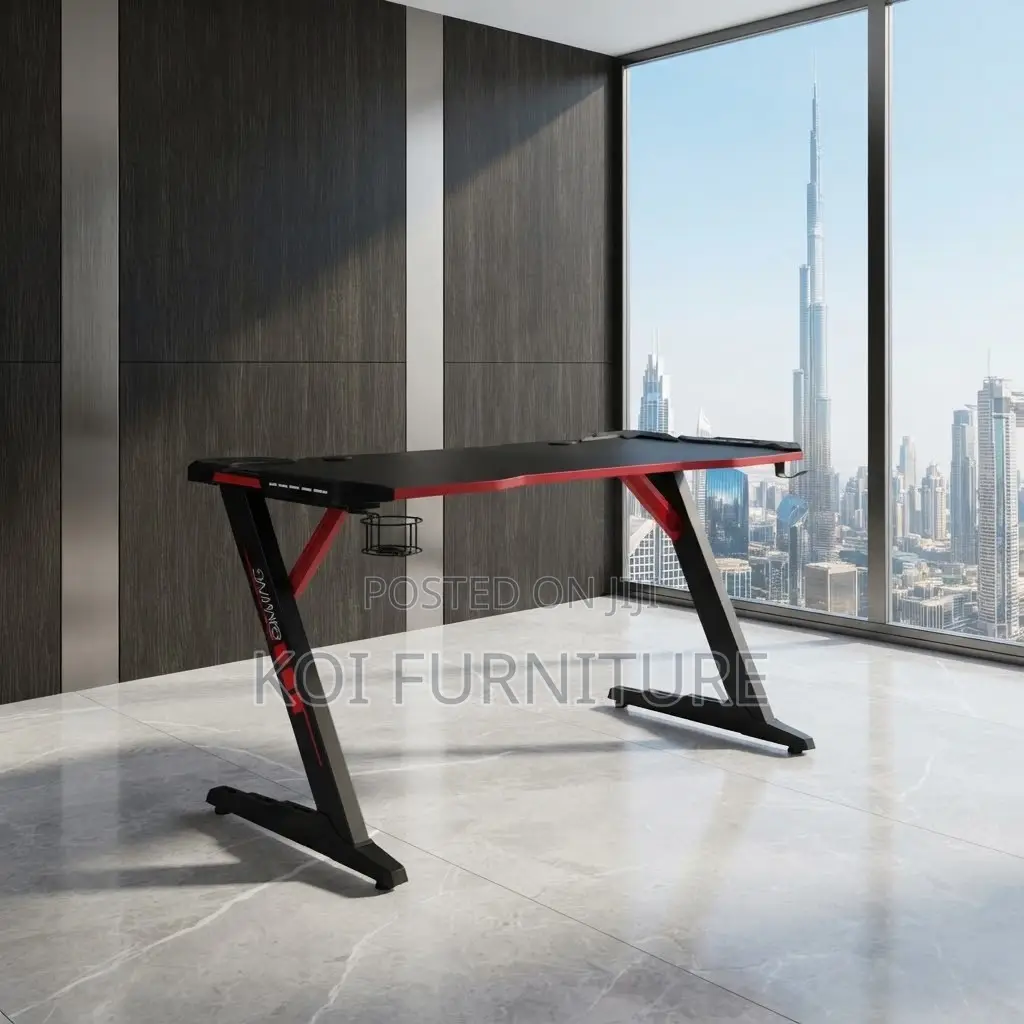 Office Desk; Ergonomical Classic Home Office Black Laptop Desks
