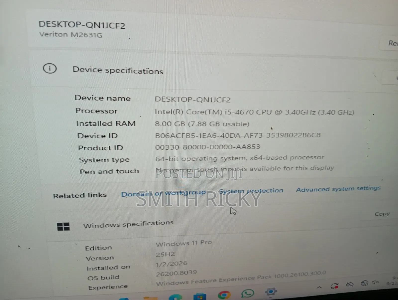 Desktop Computer Acer 8GB Intel Core i5 HDD 1T