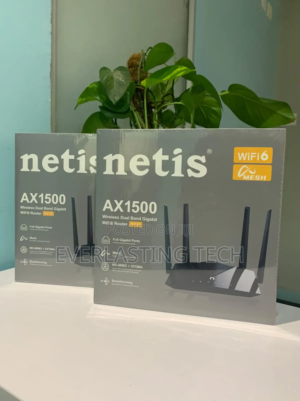 Netis NX10 AX1500 Wireless Dual Band Gigabit Router