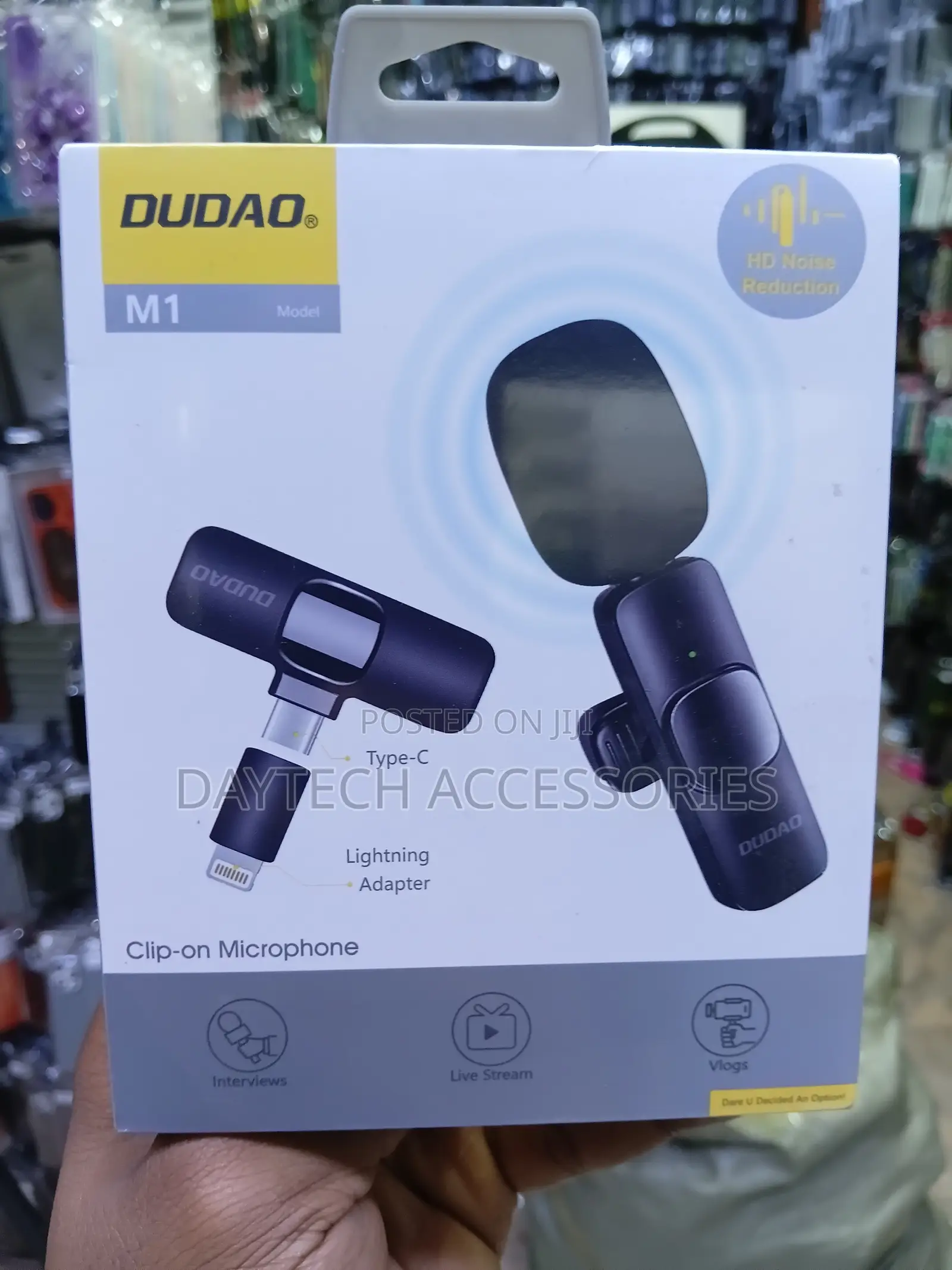 DUDAO M1 Clip-on Microphone
