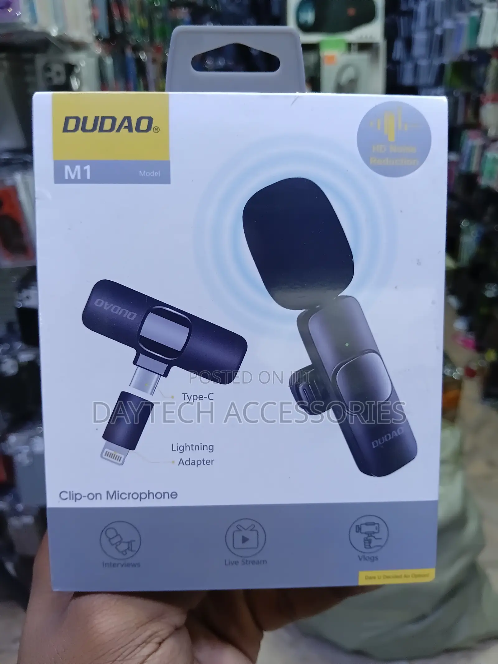 DUDAO M1 Clip-on Microphone