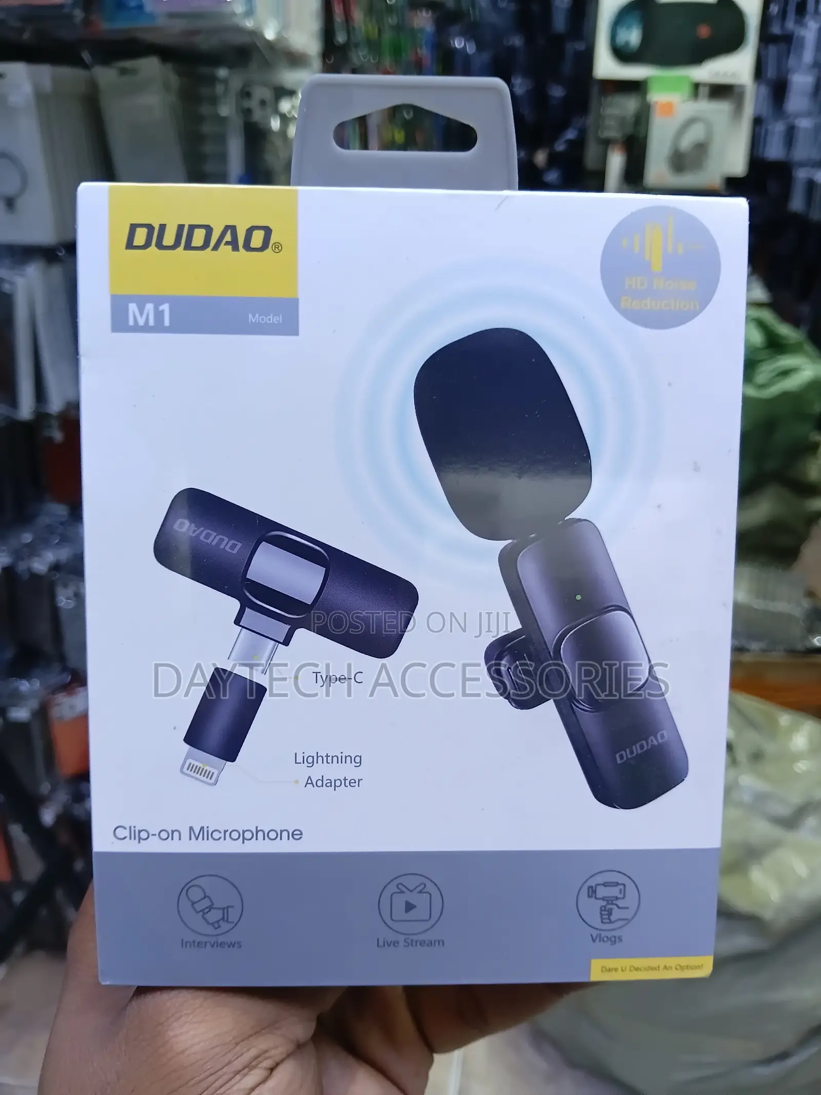 DUDAO M1 Clip-on Microphone