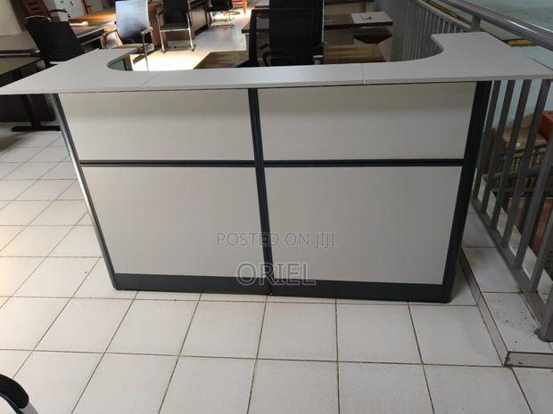 1.6M Office Reception Desk : Office Counter Imported Table - thumbnail 11