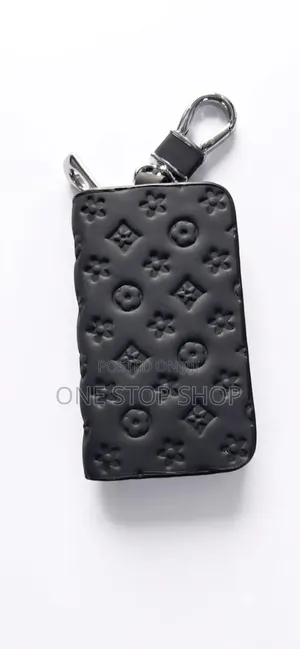 Different Key Leather Designer Casing With Sturdy Metallic Top Clip
