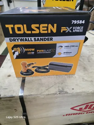 Tolsen Industrial Drywall Sander (Model 79584), a 900W Power Tool