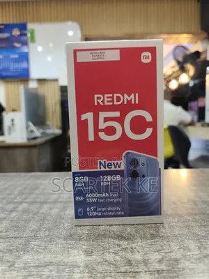 New Xiaomi Redmi 15C 4G 128 GB Red