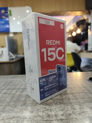 New Xiaomi Redmi 15C 4G 128 GB Red