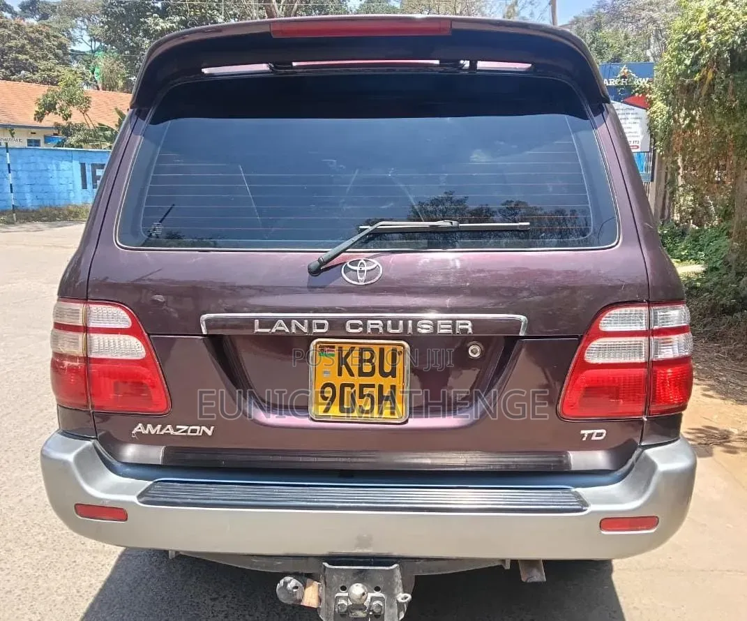 Toyota Land Cruiser 2007 Brown