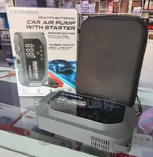 Euromax EMK3 Portable Car Jump Starter With Air Compressor