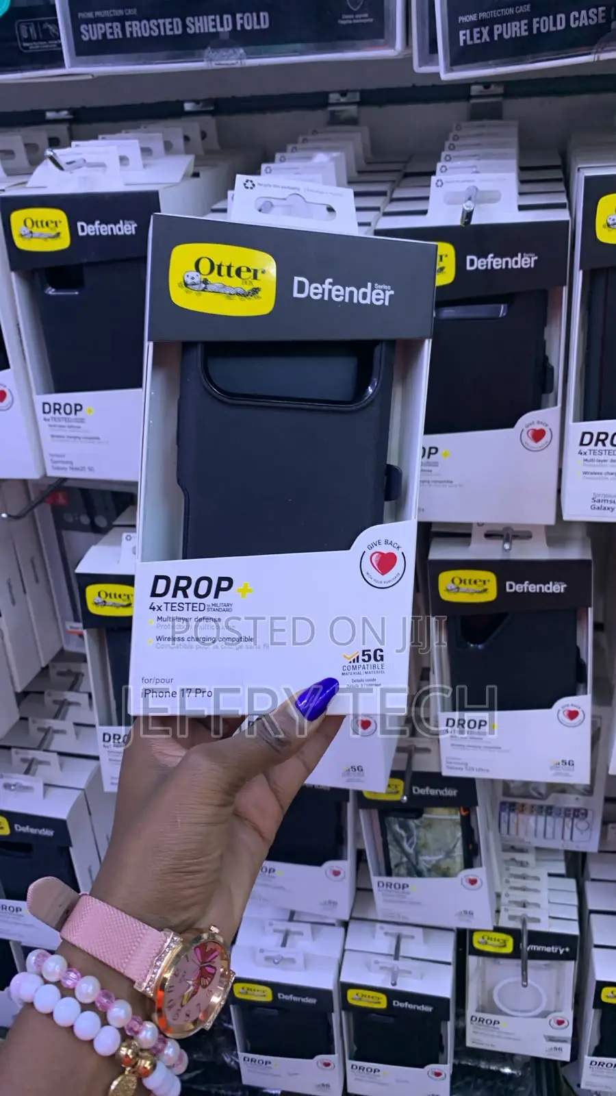 Black OtterBox Defender Series Case for the iPhone 17 Pro,