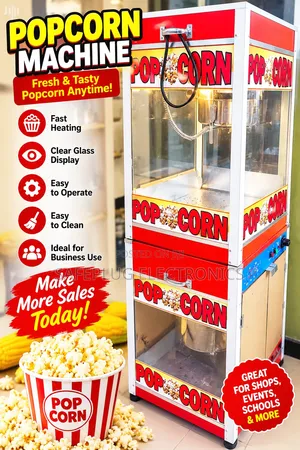 Heavy Duty Popcorn Making Machine for Business