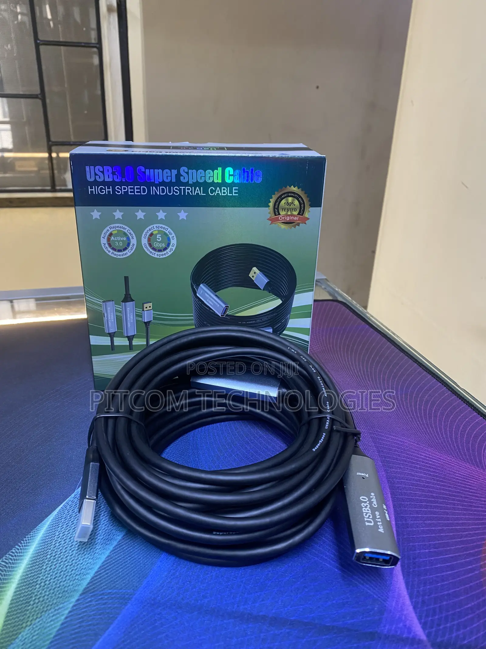 USB 3.0 Extension Cable With Chip 10meters