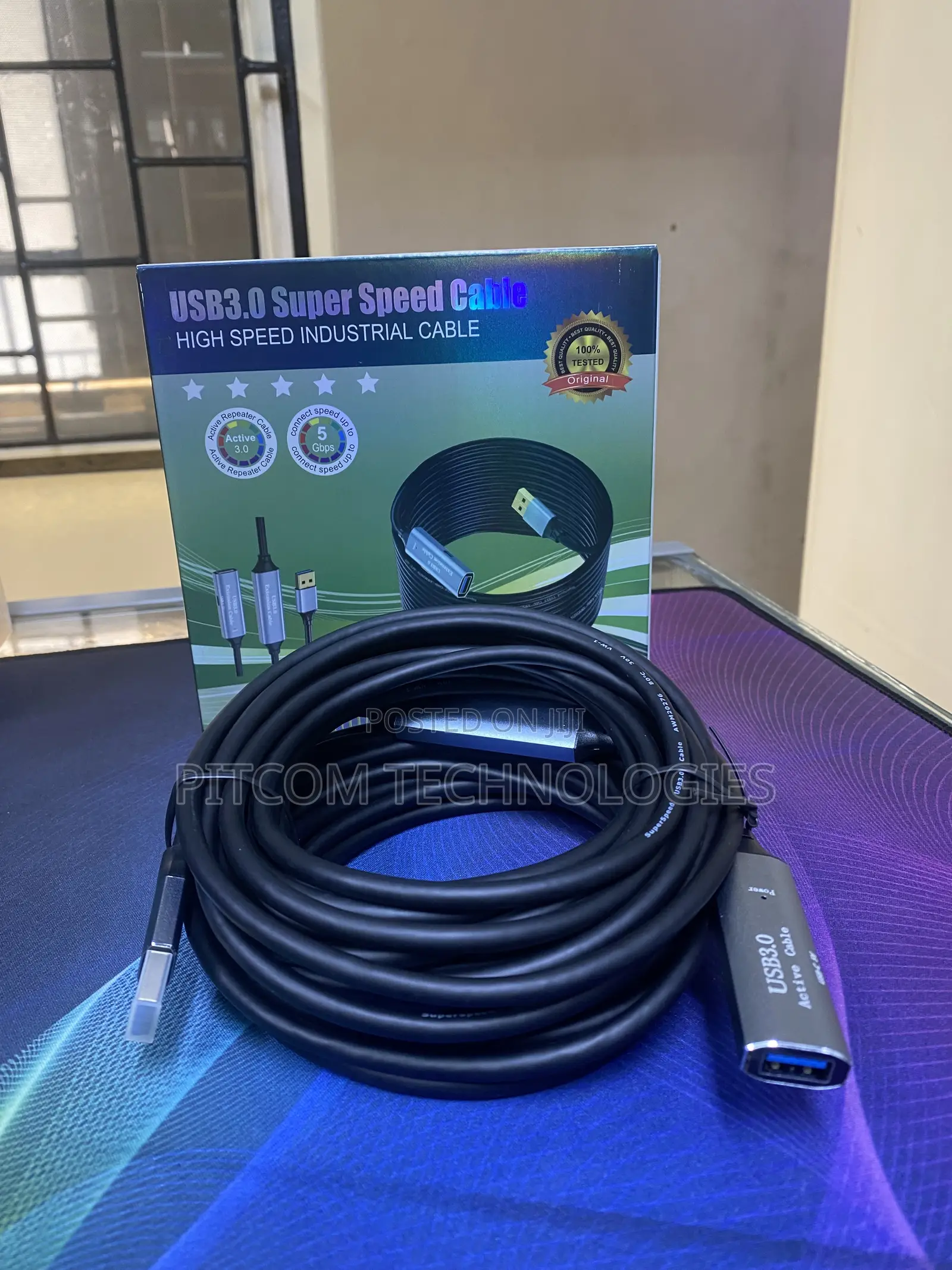 USB 3.0 Extension Cable With Chip 10meters