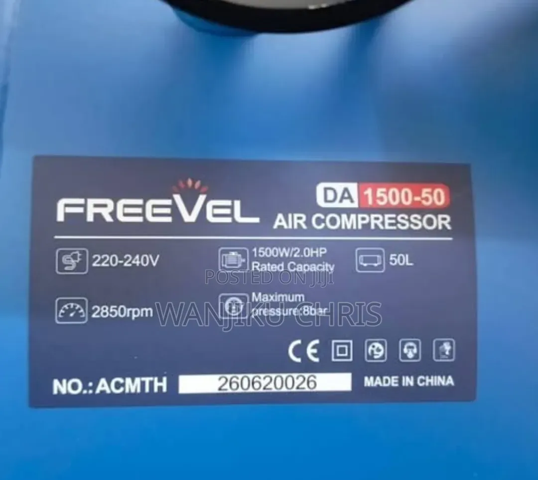 Freevel Air Compressor 50litres
