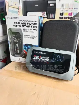 Euromax EMK3 Heavy Duty Multifunctional Jump Starter KIT With Air Pump