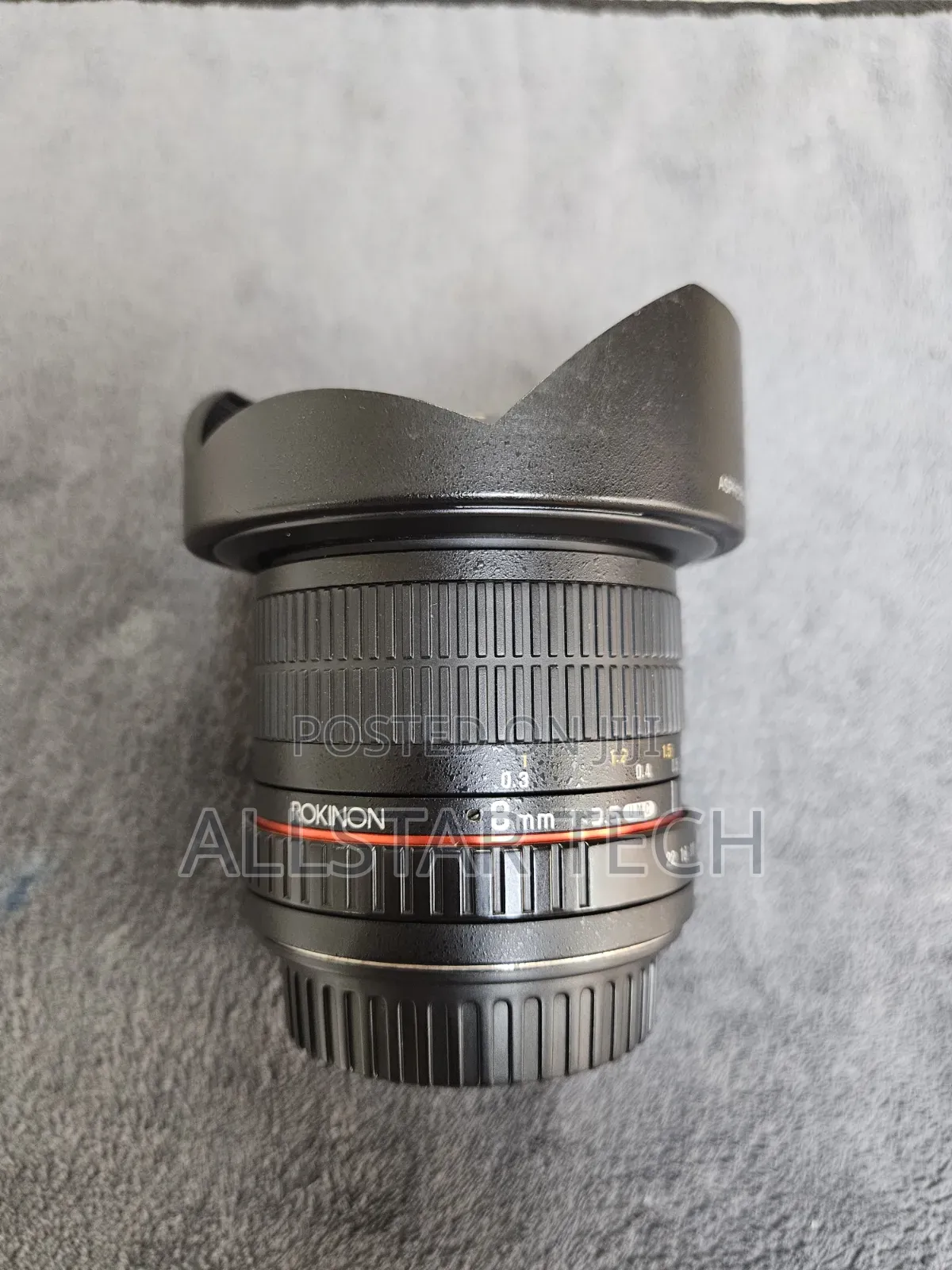 Rokinon 8mm T3.8 Cine UMC Fisheye CS II Lens for Canon EF Mount
