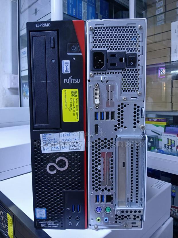 Desktop Computer Fujitsu 8GB Intel Core i3 HDD 320GB - thumbnail 2