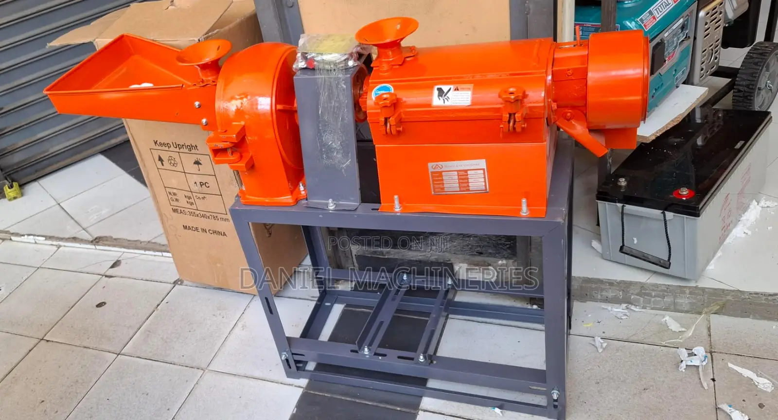 Rice Milling Machine Without Motor