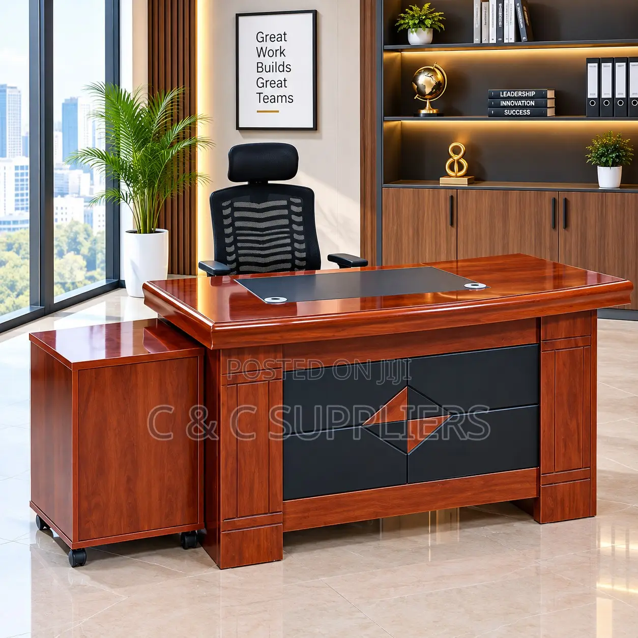 Executive Manager Table With Extension-1400mm