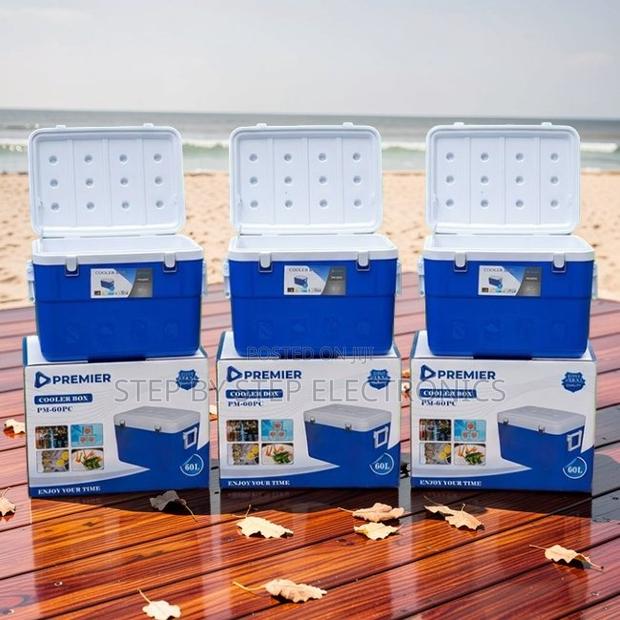Cold Retention 60L Litres Portable Cooler Box Ice Box Chillers